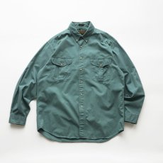 画像7: 80's Eddie Bauer COTTON TWILL B/D SHIRT (7)