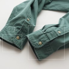 画像13: 80's Eddie Bauer COTTON TWILL B/D SHIRT (13)
