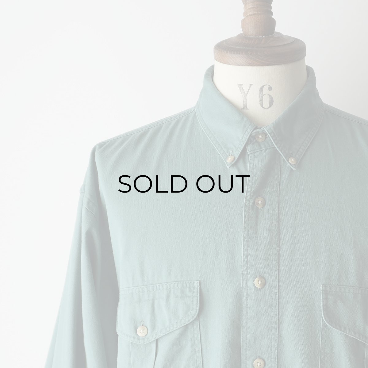 画像4: 80's Eddie Bauer COTTON TWILL B/D SHIRT (4)