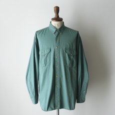 画像1: 80's Eddie Bauer COTTON TWILL B/D SHIRT (1)