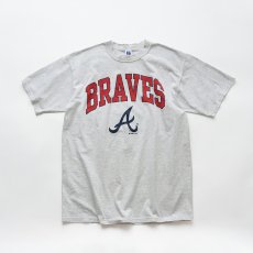 画像3: 90's RUSSELL COTTON PRINT S/S TEE "BRAVES" "MADE IN USA" "DEADSTOCK (ONE WASHED)" (3)