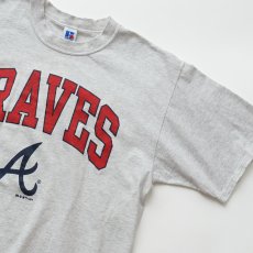画像5: 90's RUSSELL COTTON PRINT S/S TEE "BRAVES" "MADE IN USA" "DEADSTOCK (ONE WASHED)" (5)