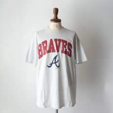 画像1: 90's RUSSELL COTTON PRINT S/S TEE "BRAVES" "MADE IN USA" "DEADSTOCK (ONE WASHED)" (1)