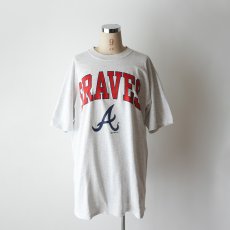 画像2: 90's RUSSELL COTTON PRINT S/S TEE "BRAVES" "MADE IN USA" "DEADSTOCK (ONE WASHED)" (2)