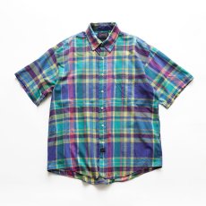 画像3: THE ARROW COMPANY COTTON MADRAS CHECK S/S B/D SHIRT (3)