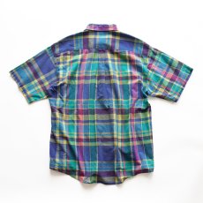 画像4: THE ARROW COMPANY COTTON MADRAS CHECK S/S B/D SHIRT (4)
