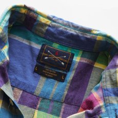 画像9: THE ARROW COMPANY COTTON MADRAS CHECK S/S B/D SHIRT (9)