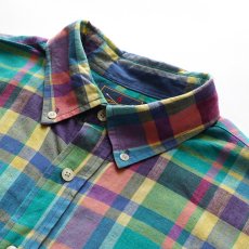 画像8: THE ARROW COMPANY COTTON MADRAS CHECK S/S B/D SHIRT (8)