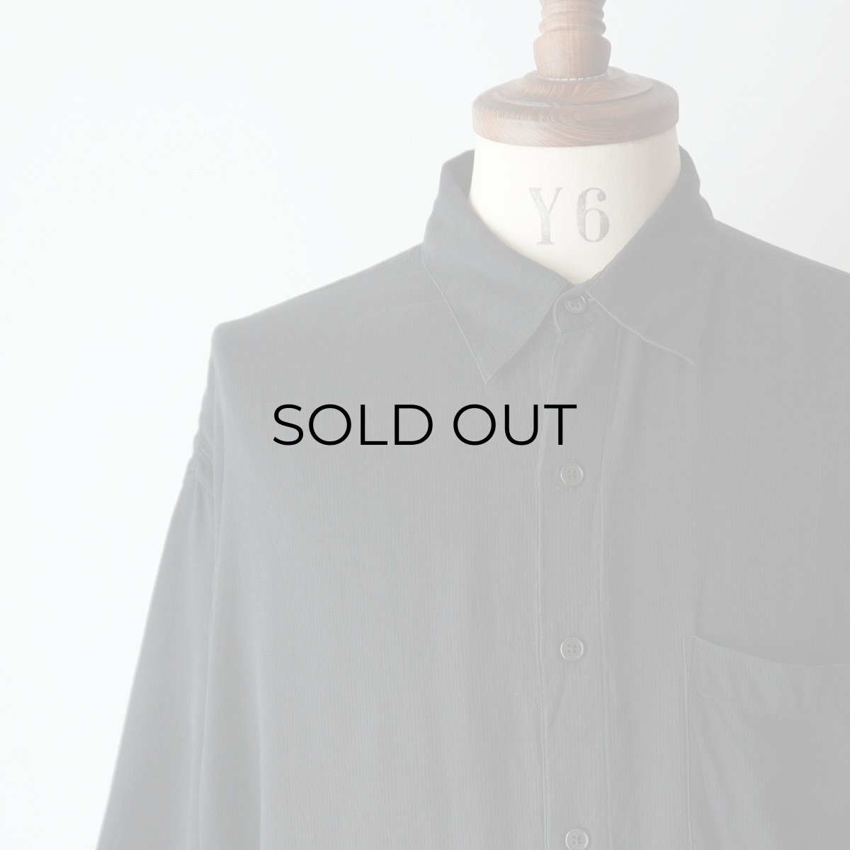 画像4: PERRY ELLIS BLACK SILK RAYON S/S SHIRT (4)