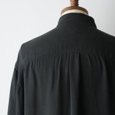 画像5: PERRY ELLIS BLACK SILK RAYON S/S SHIRT (5)