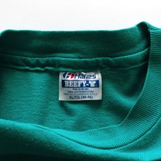 画像6: 〜90's Hanes COTTON W-PRINT S/S POCKET TEE "Virginia Ski Club" "MADE IN USA" (6)