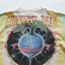 画像6: 90's LIQUID BLUE TIE-DYE COTTON "GRATEFUL DEAD" W-PRINT S/S BAND TEE "KEEP IT GREEN" (6)