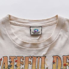画像5: 90's LIQUID BLUE TIE-DYE COTTON "GRATEFUL DEAD" W-PRINT S/S BAND TEE "KEEP IT GREEN" (5)