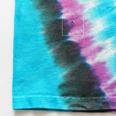 画像14: 90's LIQUID BLUE TIE-DYE COTTON "The Allman Brothers Band" W-PRINT S/S BAND TEE "MUSHROOM EXPRESS" "MADE IN USA" (14)
