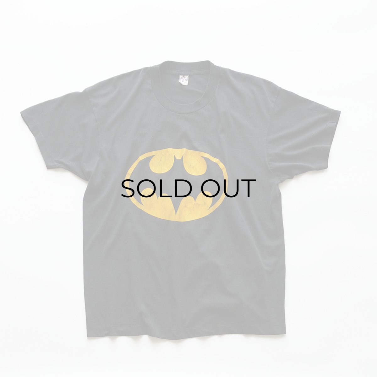 画像1: 80's SCREEN STARS "BAT-MAN OVAL LOGO" PRINT S/S TEE "MADE IN USA" (1)