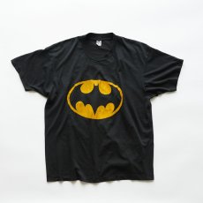 画像1: 80's SCREEN STARS "BAT-MAN OVAL LOGO" PRINT S/S TEE "MADE IN USA" (1)