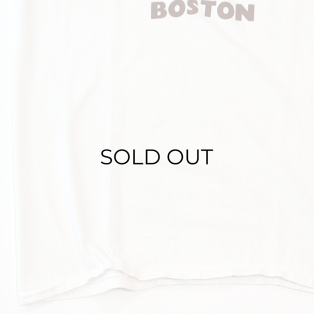 画像6: 80's Hard Rock CAFE COTTON PRINT S/S TEE "Hard Rock CAFE BOSTON" (6)