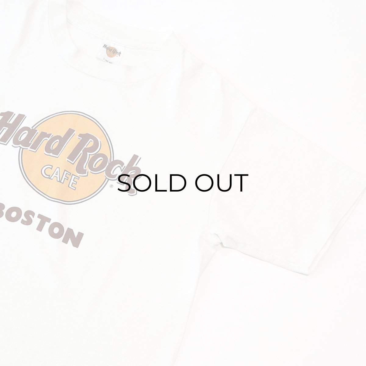 画像3: 80's Hard Rock CAFE COTTON PRINT S/S TEE "Hard Rock CAFE BOSTON" (3)