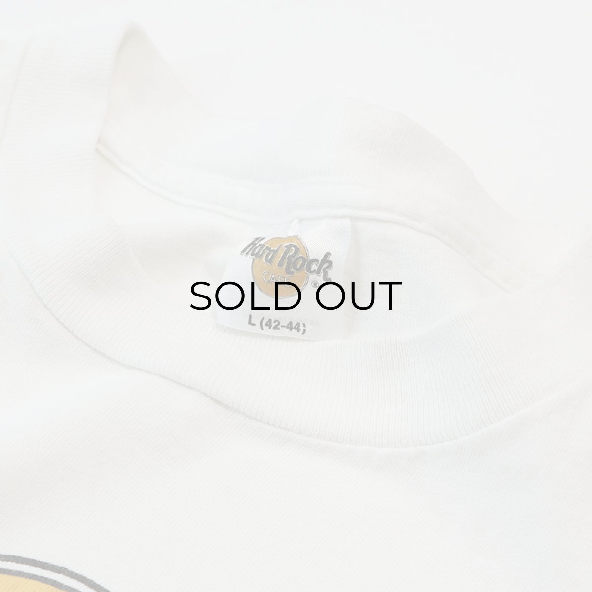 画像4: 80's Hard Rock CAFE COTTON PRINT S/S TEE "Hard Rock CAFE BOSTON" (4)