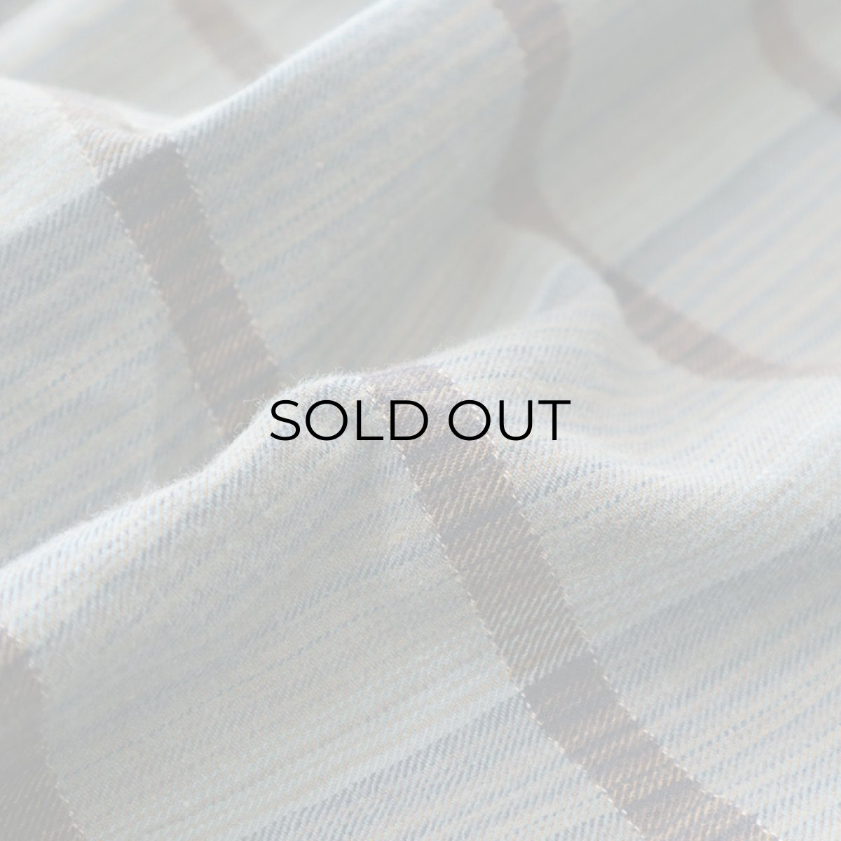 画像9: OLD UNKNOWN BRAND COTTON CHECK FLANNEL EURO PULLOVER LONG SHIRT (9)