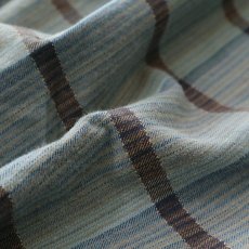 画像9: OLD UNKNOWN BRAND COTTON CHECK FLANNEL EURO PULLOVER LONG SHIRT (9)