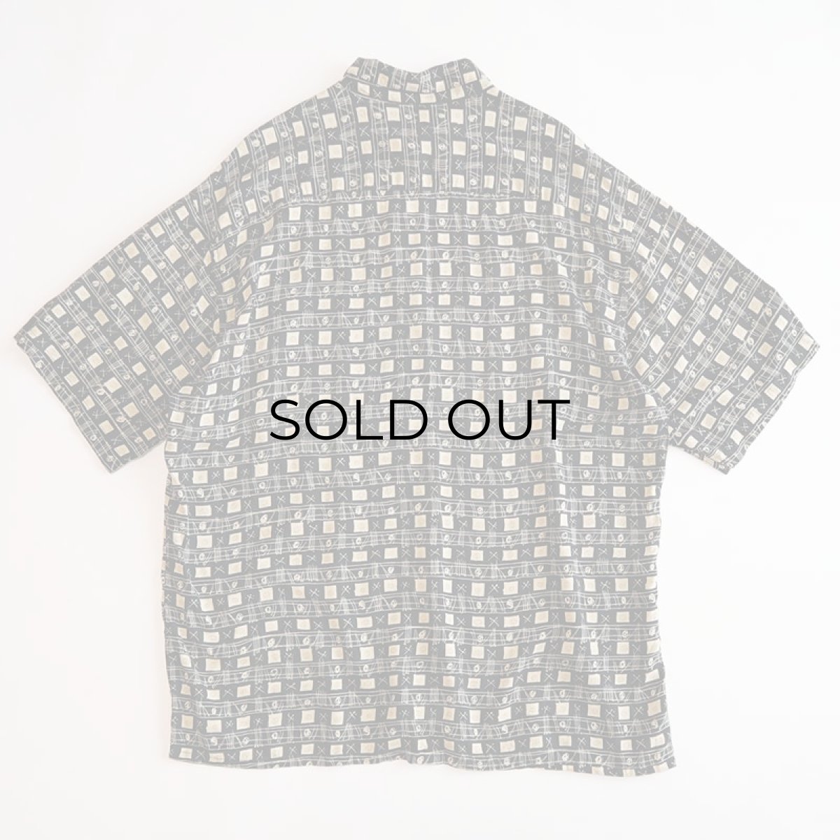 画像2: 〜90's pierre cardin RAYON ALL OVER PATTERN S/S SHIRT (2)