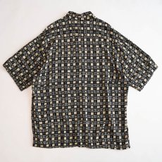 画像2: 〜90's pierre cardin RAYON ALL OVER PATTERN S/S SHIRT (2)