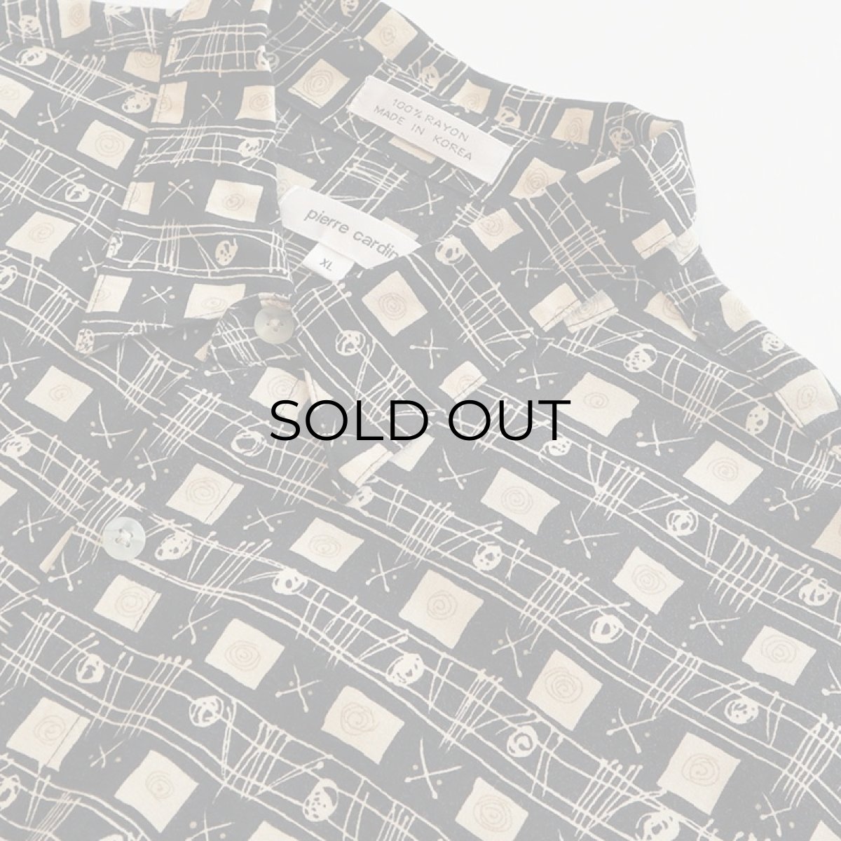 画像4: 〜90's pierre cardin RAYON ALL OVER PATTERN S/S SHIRT (4)