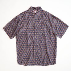 画像1: CHIAMARE SILK ALL OVER PATTERN S/S SHIRT (1)