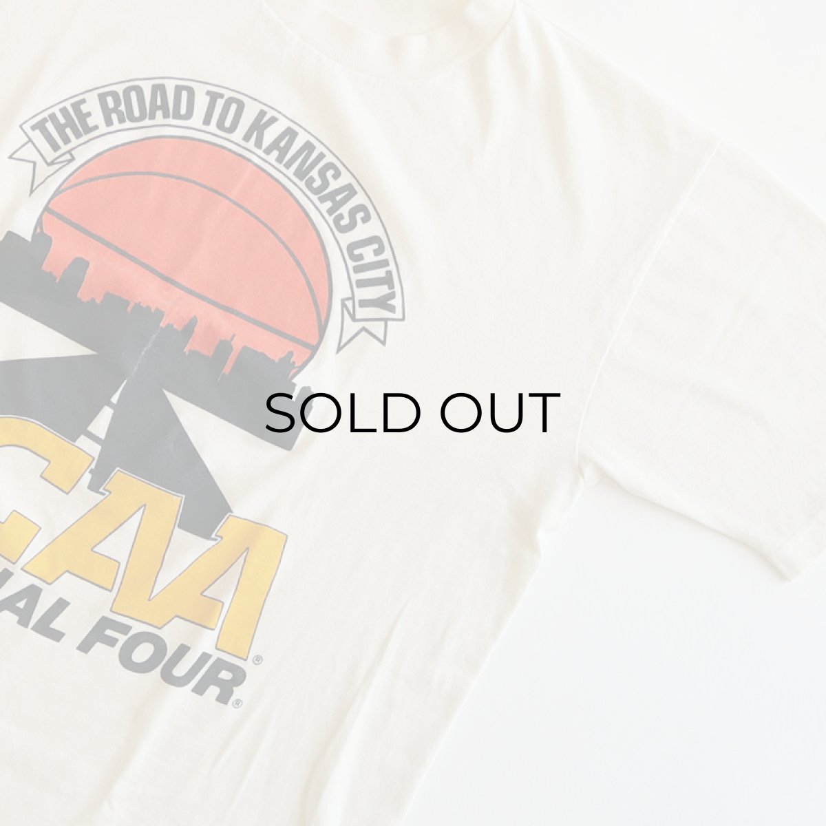 画像3: 80's UNKNOWN BRAND PRINT S/S TEE "NCAA 1988 FINAL FOUR" (3)