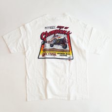 画像2: 〜90's Hanes COTTON W-PRINT S/S TEE "RACE of Champions" (2)