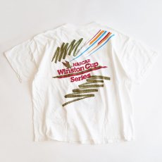 画像2: 90's Winston COTTON W-PRINT S/S POCKET TEE "NASCAR Winston Cup" (2)