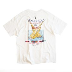 画像2: 90's Hanes COTTON W-PRINT S/S TEE "America's Cup 1992" (2)