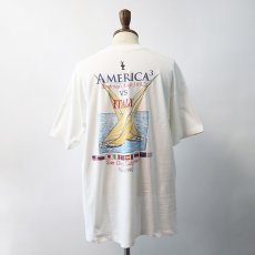 画像8: 90's Hanes COTTON W-PRINT S/S TEE "America's Cup 1992" (8)