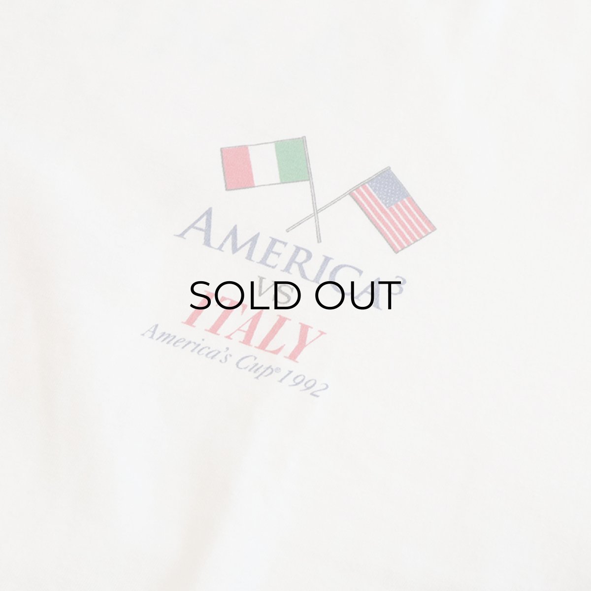 画像4: 90's Hanes COTTON W-PRINT S/S TEE "America's Cup 1992" (4)