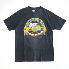 画像1: 〜90's Hanes COTTON W-PRINT S/S TEE "STURGIS 50th Anniversary" (1)