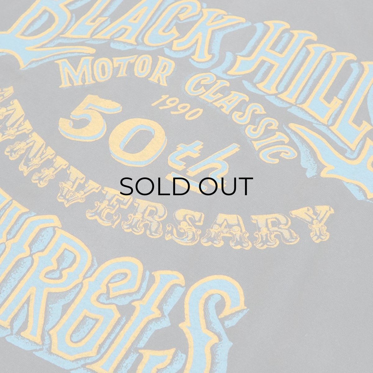 画像4: 〜90's Hanes COTTON W-PRINT S/S TEE "STURGIS 50th Anniversary" (4)