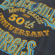 画像4: 〜90's Hanes COTTON W-PRINT S/S TEE "STURGIS 50th Anniversary" (4)