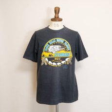画像7: 〜90's Hanes COTTON W-PRINT S/S TEE "STURGIS 50th Anniversary" (7)