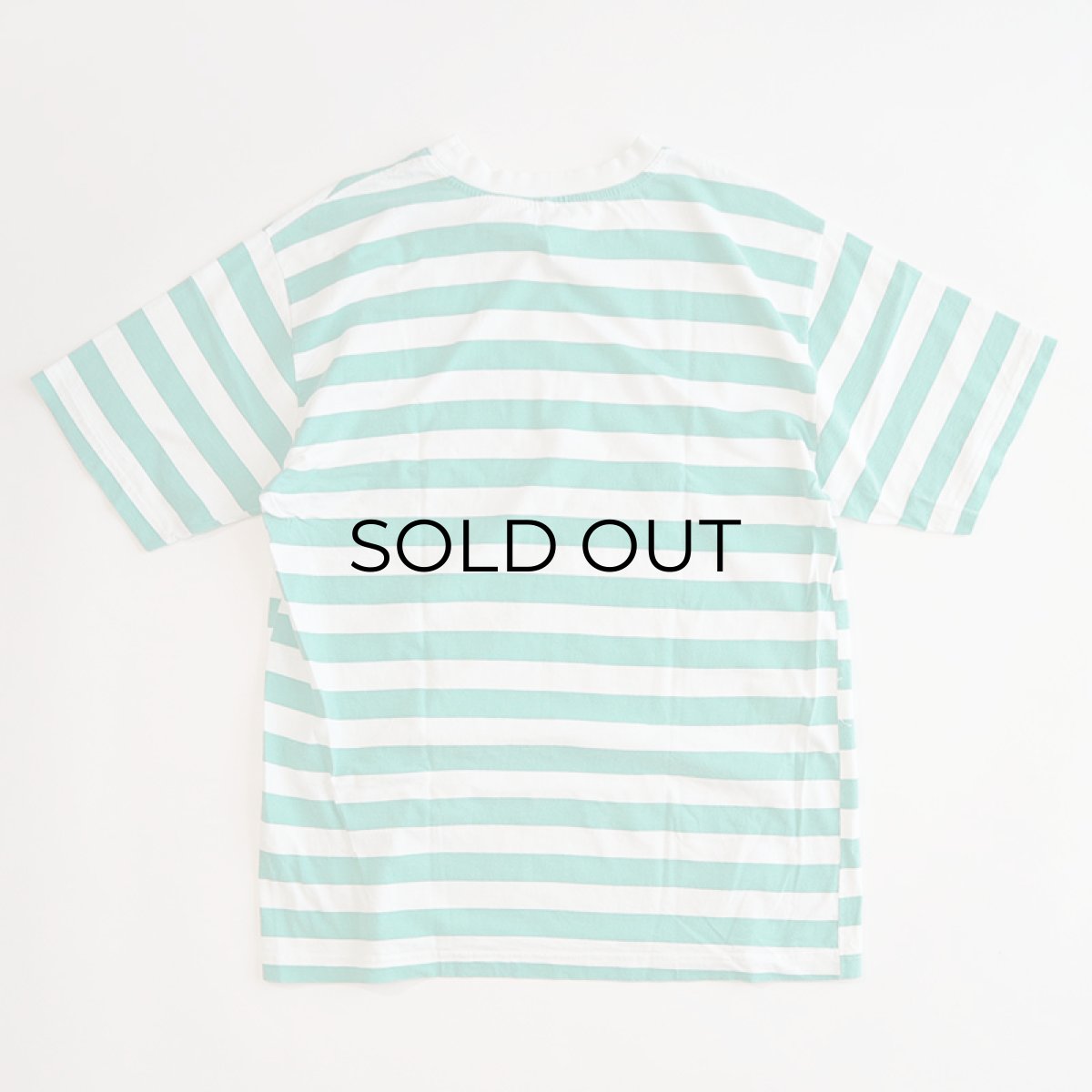 画像2: OLD UNKNOWN BRAND COTTON PRINT BORDER S/S TEE (2)