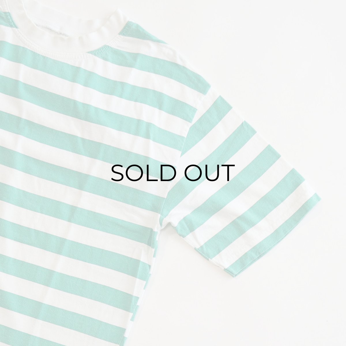 画像3: OLD UNKNOWN BRAND COTTON PRINT BORDER S/S TEE (3)