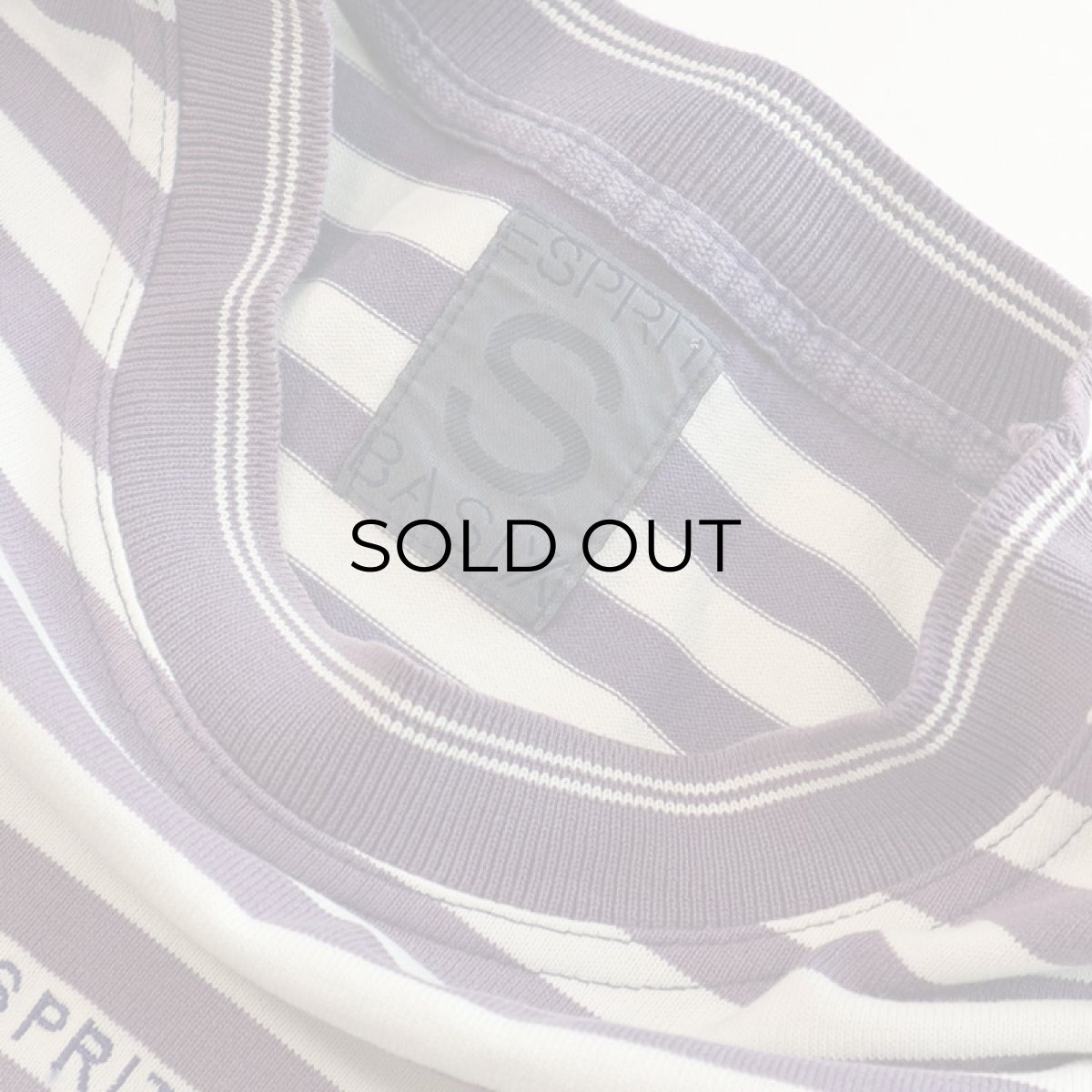 画像6: 80's ESPRIT COTTON BORDER S/S TEE (6)