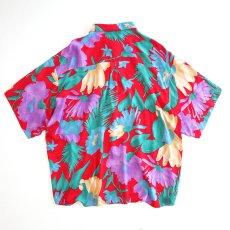 画像2: CLUB D'AMINGO RAYON ALL OVER PATTERN S/S BOX SHIRT (2)