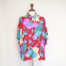 画像6: CLUB D'AMINGO RAYON ALL OVER PATTERN S/S BOX SHIRT (6)