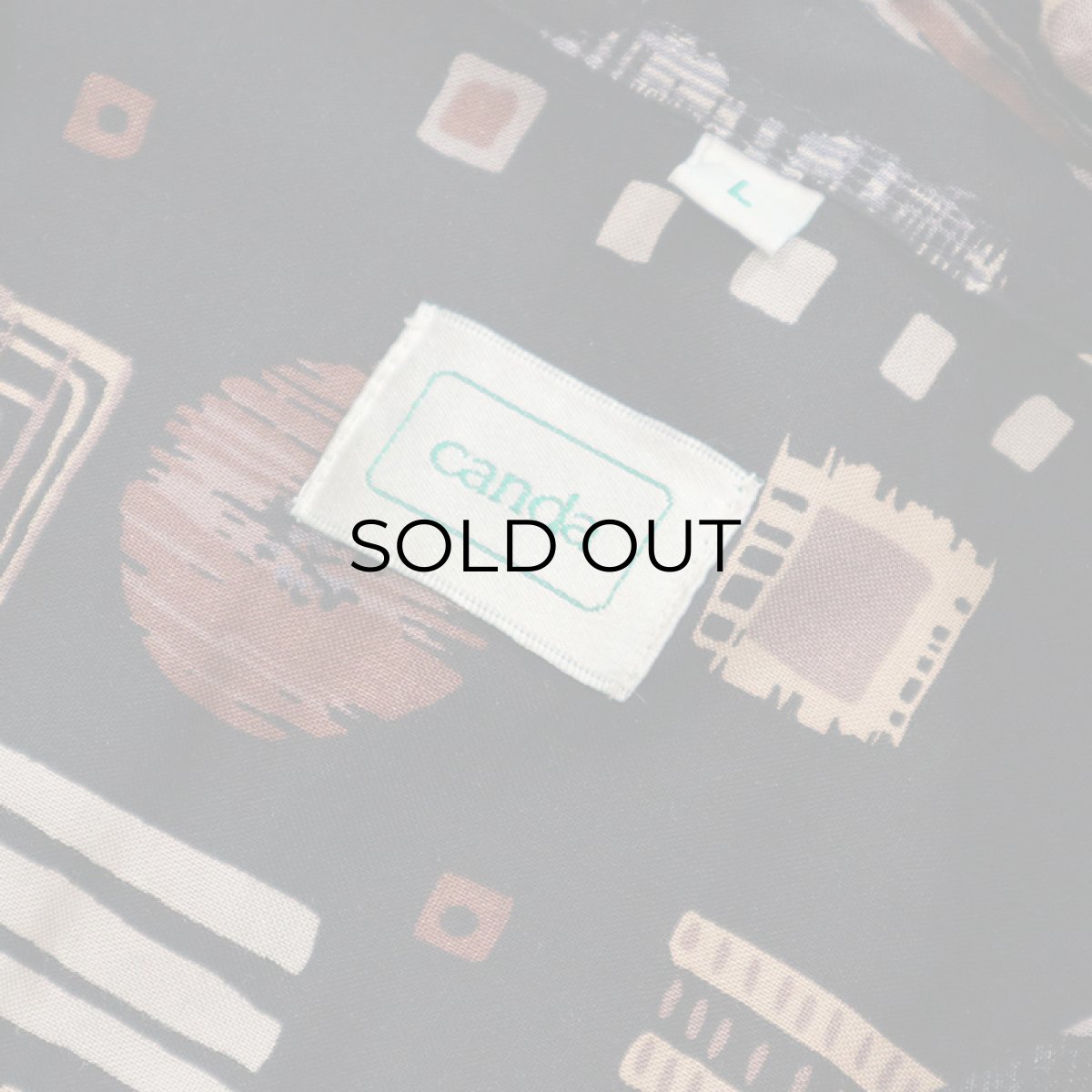 画像5: canda RAYON ALL OVER PATTERN S/S SHIRT (5)