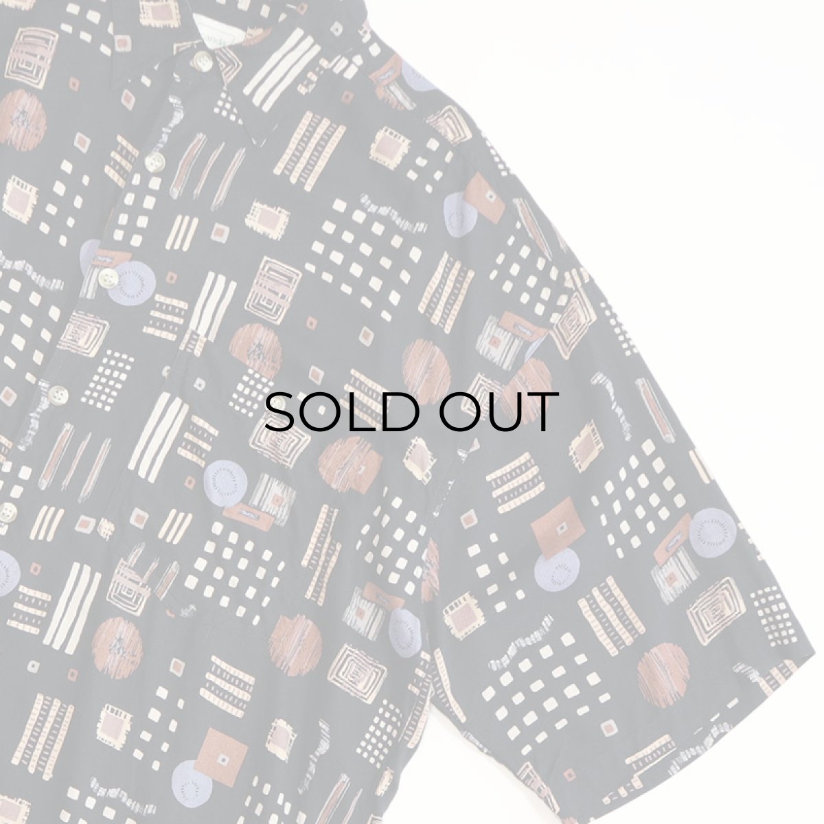 画像3: canda RAYON ALL OVER PATTERN S/S SHIRT (3)