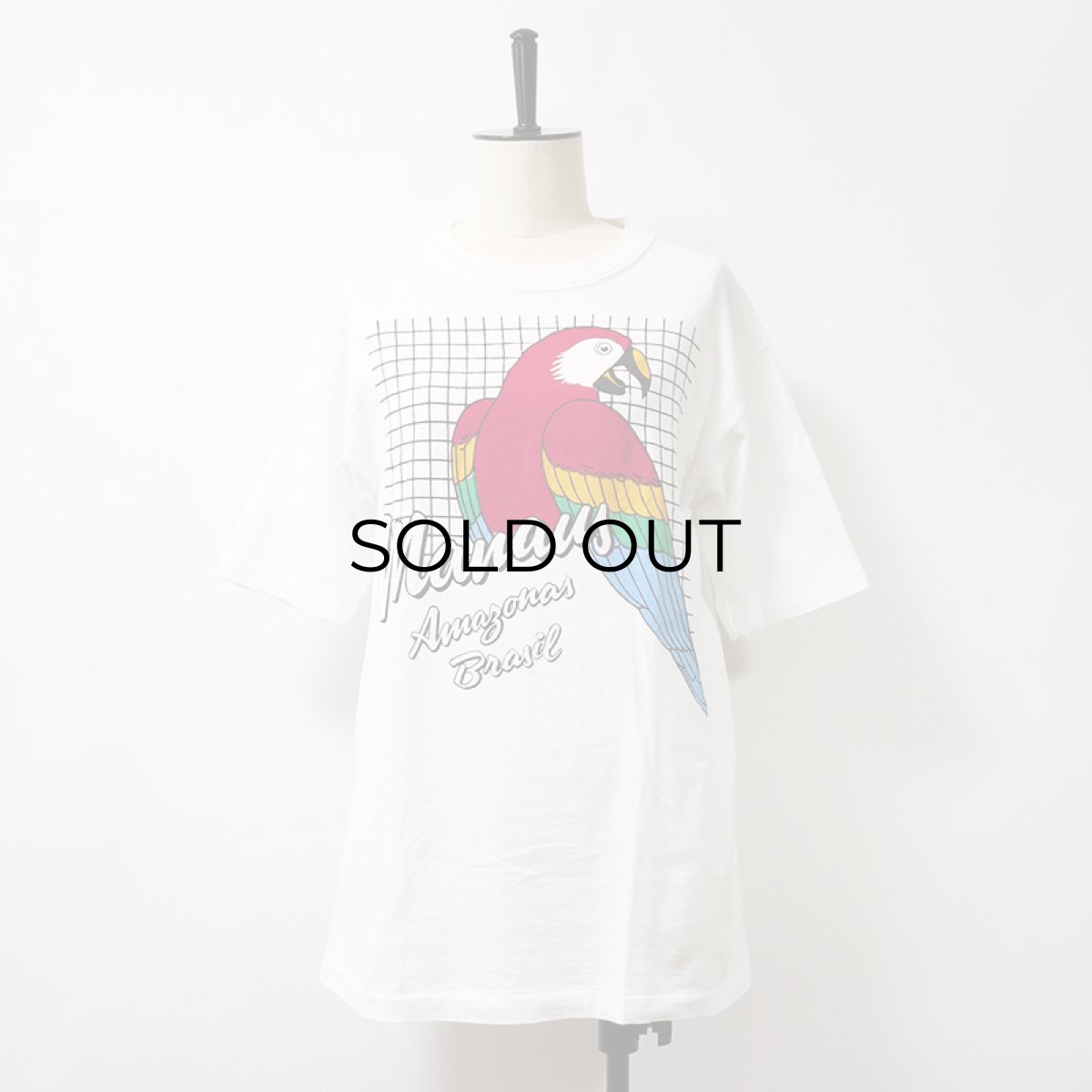 画像9: 〜80's Hering COTTON W-PRINT S/S TEE "Manaus" (9)