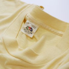 画像4: 80's FRUIT OF THE LOOM COTTON S/S POCKET TEE "MADE IN USA" (4)