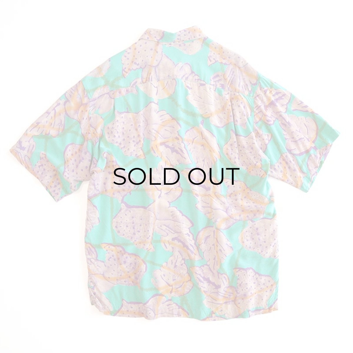 画像2: TOMTON RAYON ALL OVER PATTERN S/S BOX SHIRT (2)