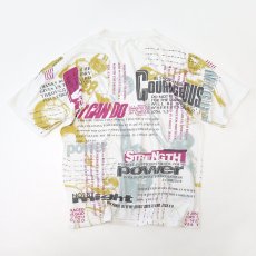 画像3: 〜90's UNKNOWN BRAND COTTON ALL OVER PRINT S/S TEE (3)